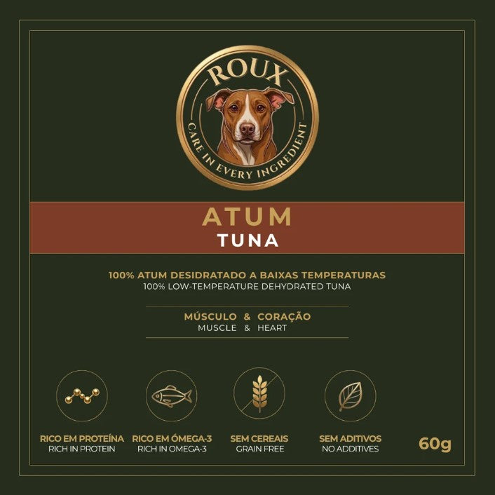 ROUX Snack de Atum Desidratado para Cão | 60 g