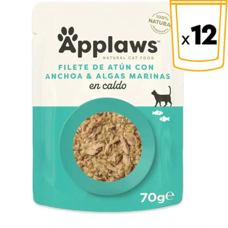 Applaws - Ração húmida para gatos | Atum com Anchovas