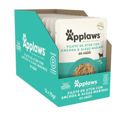 Applaws - Ração húmida para gatos | Atum com Anchovas