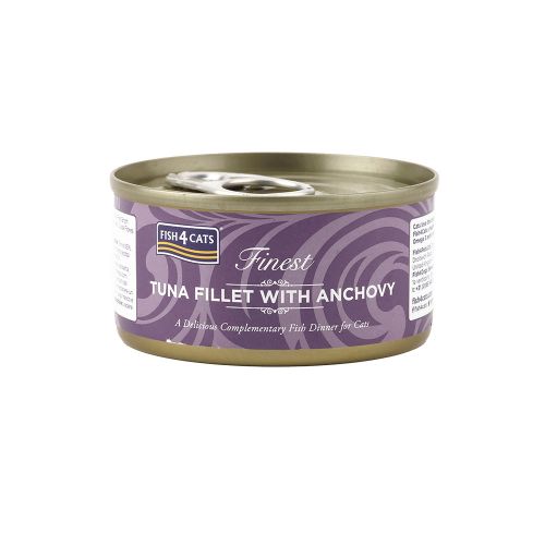 Comida húmeda más fina de Fish4cats | 70 gramos
