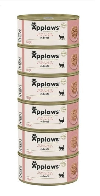 Applaws - Ração húmida para gatos | Filete de Atum com Salmão