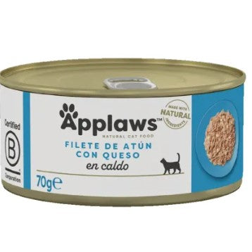 Applaws - Ração húmida para gatos | Filete de Atum com queijo