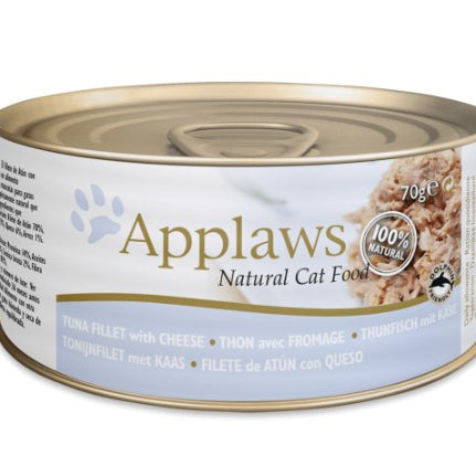 Applaws - Ração húmida para gatos | Filete de Atum com queijo