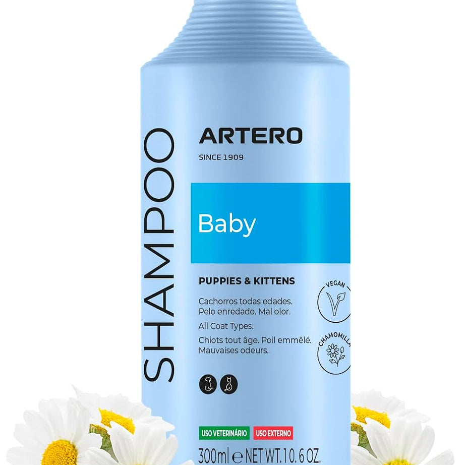 Champô Artero Baby para Cachorros e Gatinhos | 300 ml