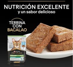 Pro Plan Cat Sterilised with Cod Terrine | Wet (Pouch) | 26 x 75 g