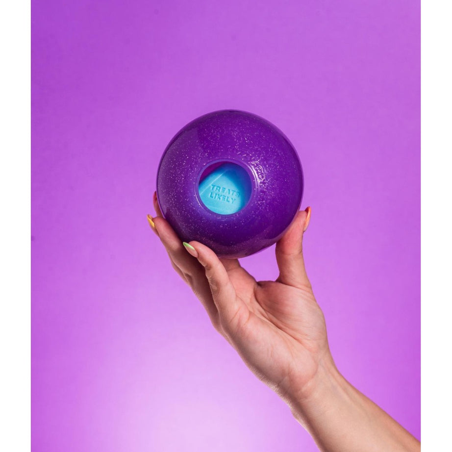 FuzzYard Brinquedo Interativo para Roer com Dispensador de Snacks – Truth Tellin' Treat Ball