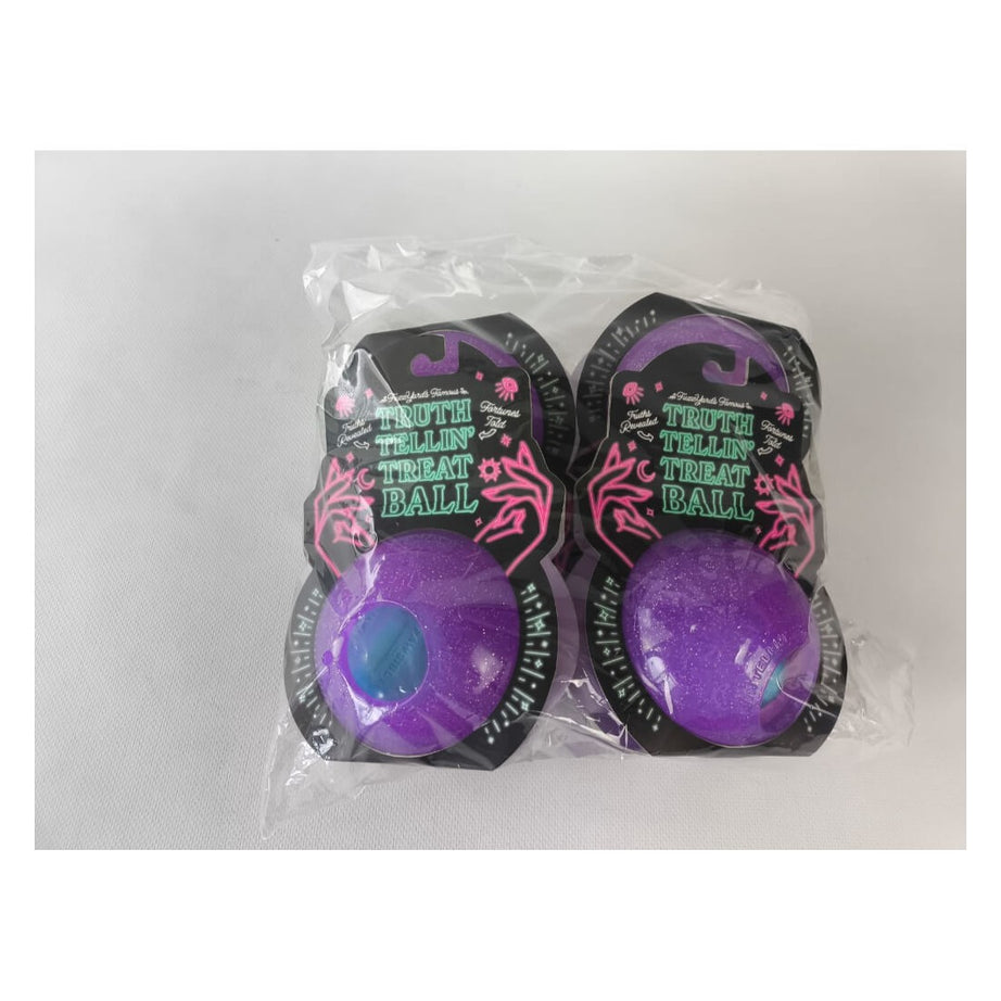 FuzzYard Brinquedo Interativo para Roer com Dispensador de Snacks – Truth Tellin' Treat Ball