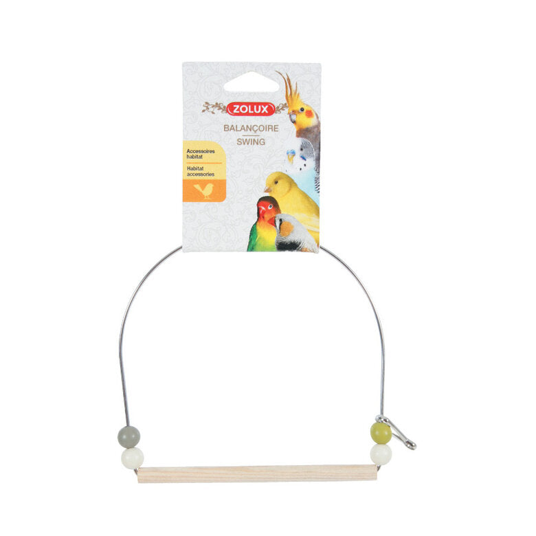 Baloiço para Pássaros Zolux – 1 x 15,5 x 19,5 cm