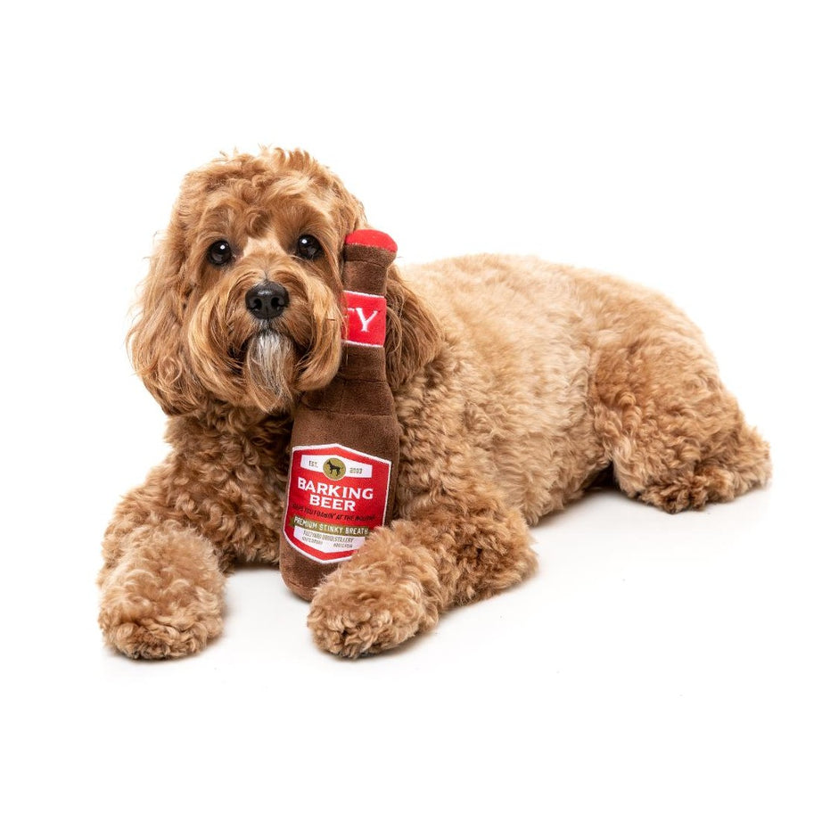 Brinquedo para Cão FuzzYard - Drinks - Beer - Barking Beer
