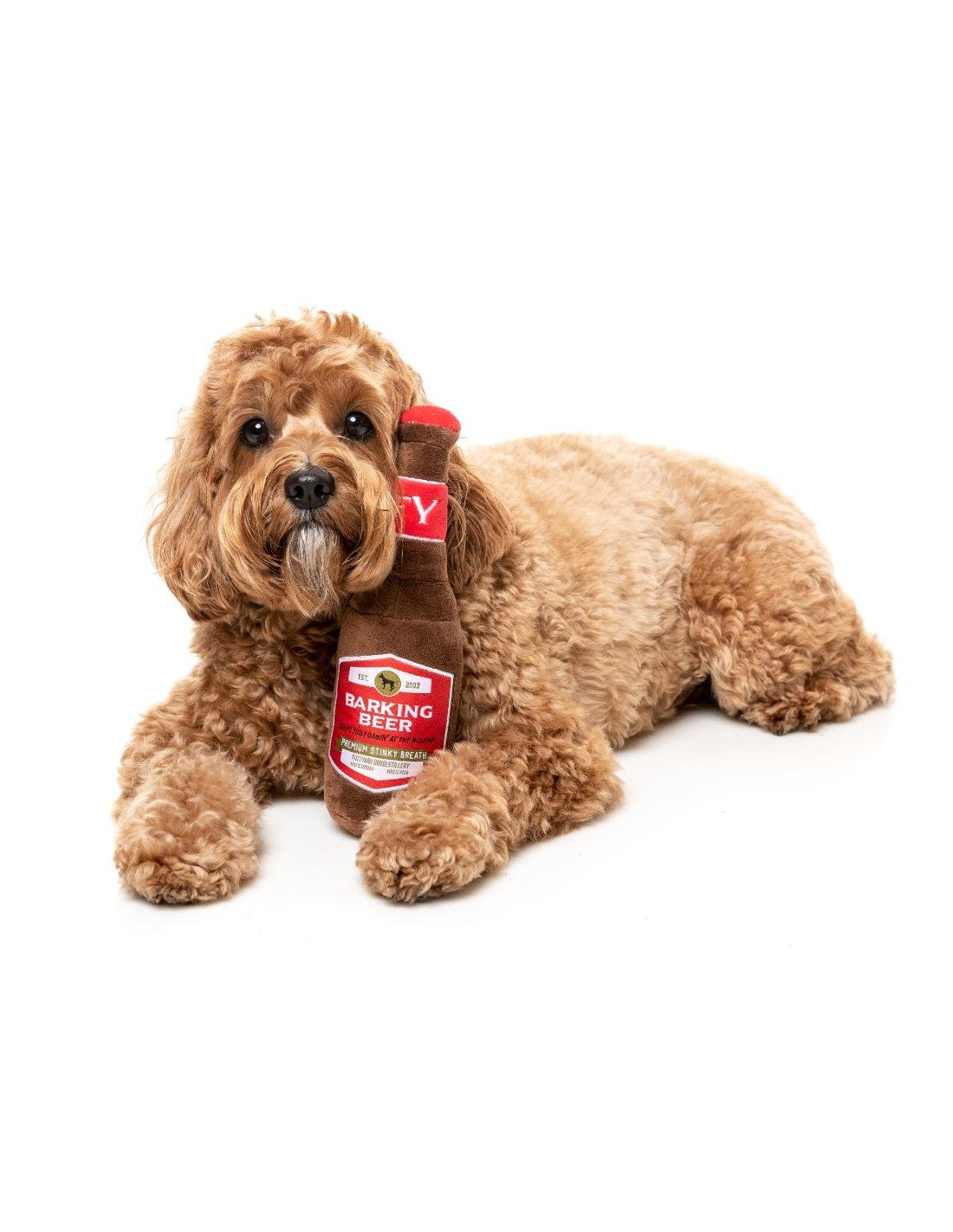 Brinquedo para Cão FuzzYard - Drinks - Beer - Barking Beer