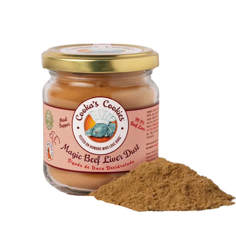 Cooka's Cookies suplemento alimentar para cães e gatos - Magic Liver Dust 90g