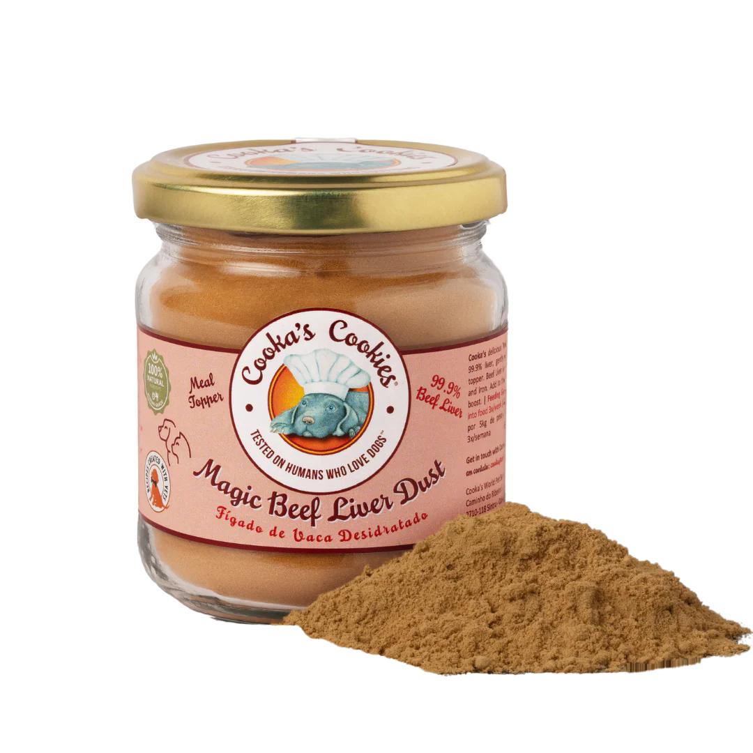 Cooka's Cookies suplemento alimentar para cães e gatos - Magic Liver Dust 90g
