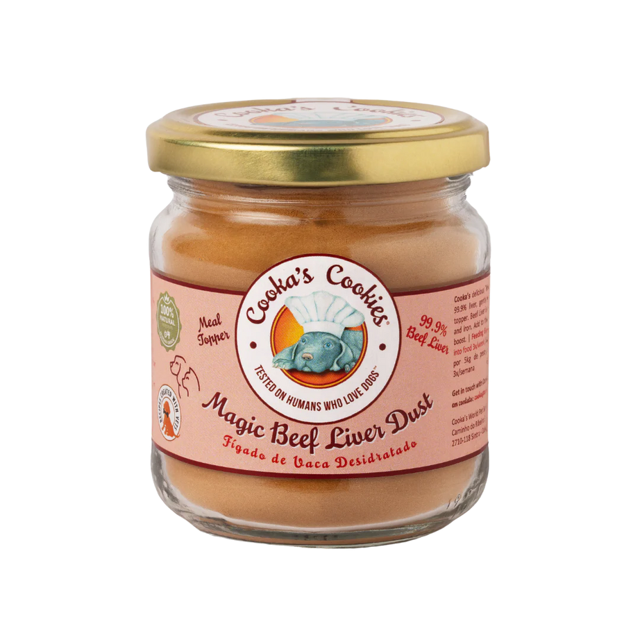 Cooka's Cookies suplemento alimentar para cães e gatos - Magic Liver Dust 90g