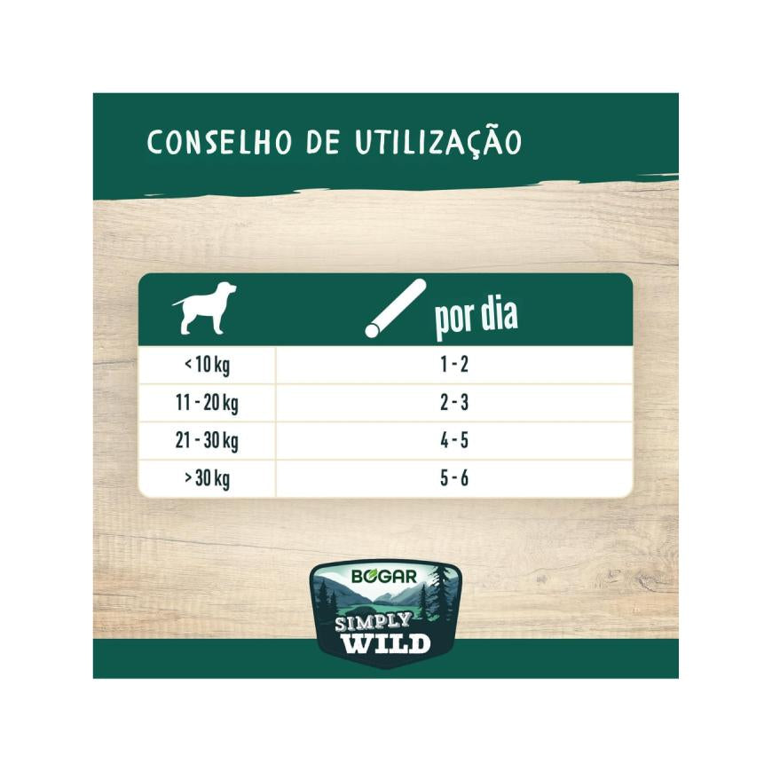 Bogar Simply Wild Gourmet Sticks Beef - 110 g