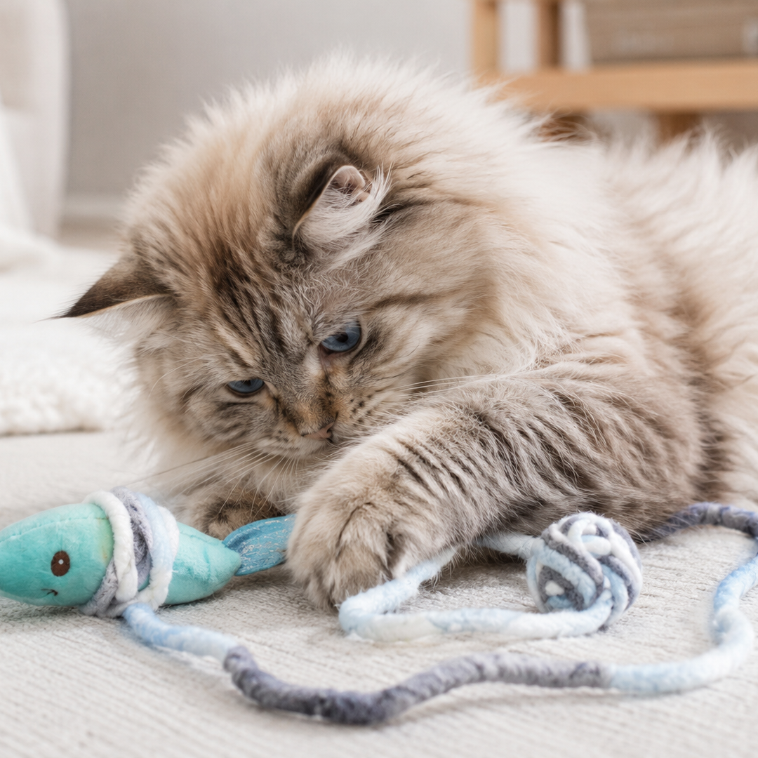 All For Paws Knotty Habit – Fish’N’Ball