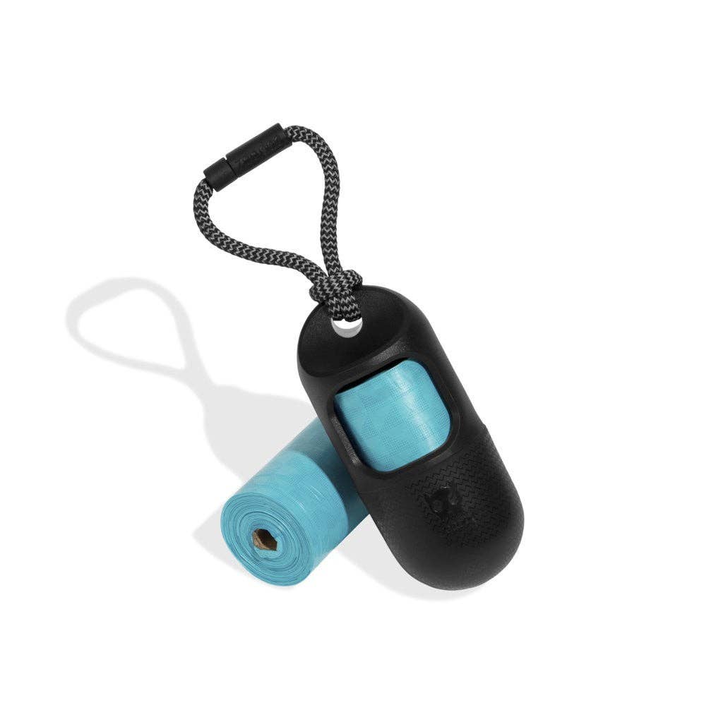 Porta-Sacos Higiénicos Zee.Dog - Preto 2.0 +1 Rolo