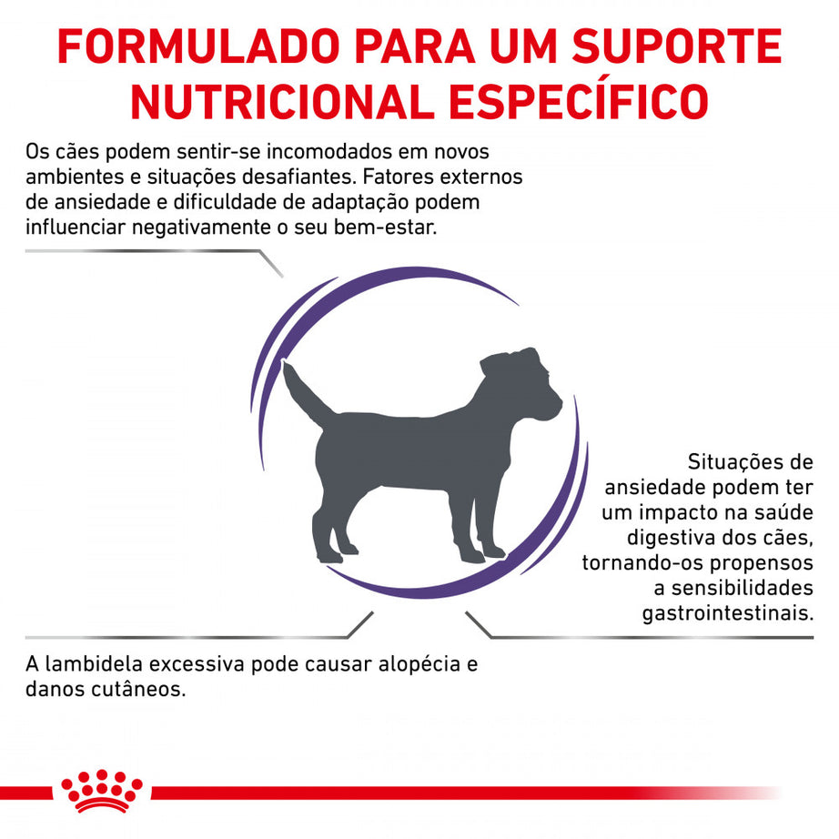 Royal Canin® Veterinary Calm para Cão Pequeno – Ração para Ansiedade e Stress