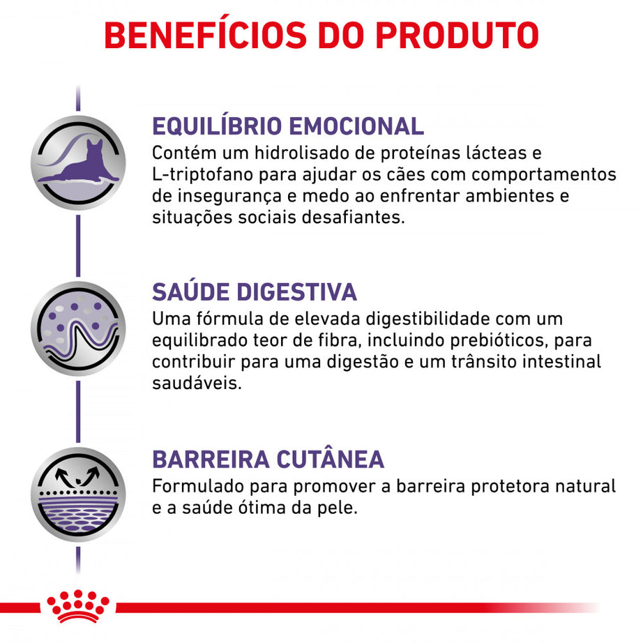 Royal Canin® Veterinary Calm para Cão Pequeno – Ração para Ansiedade e Stress