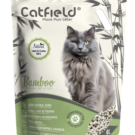 Catfield Areia para gato bamboo
