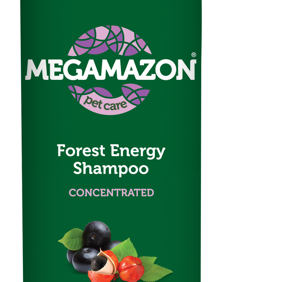 Megamazon Champô Forest Energy (Guaraná & Açaí) para cão e gato | 300ml