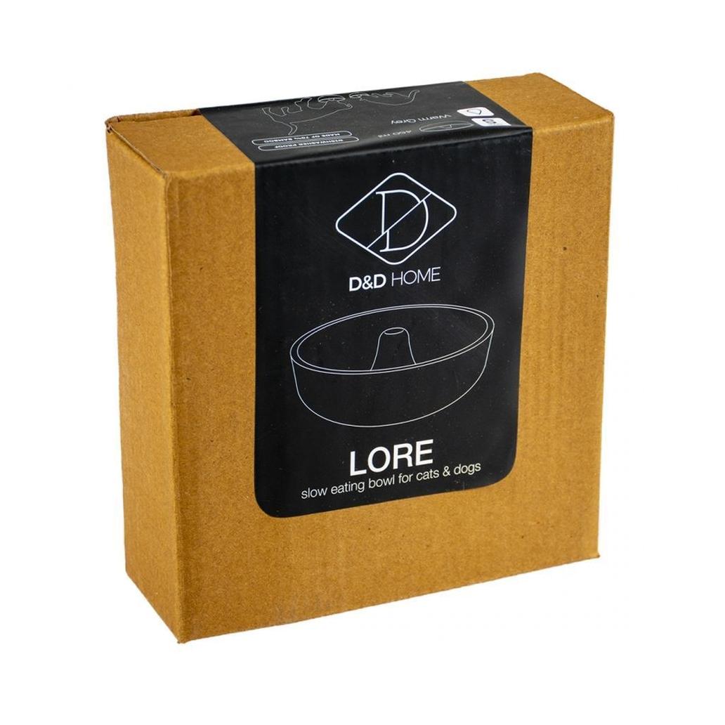 Comedouro LORE Anti-Gobble em Bambu – 450 ml