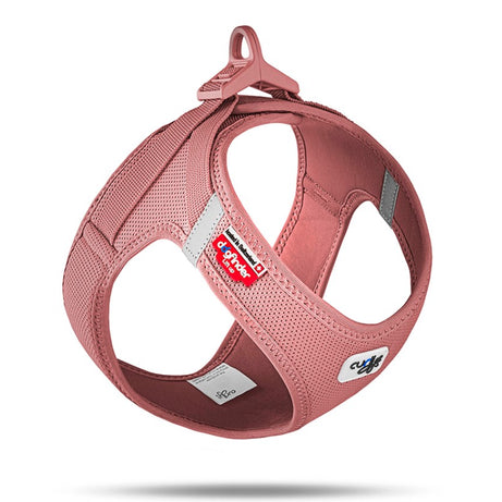Peitoral Curli Air Mesh com Fecho Clasp para Cães | Rosa