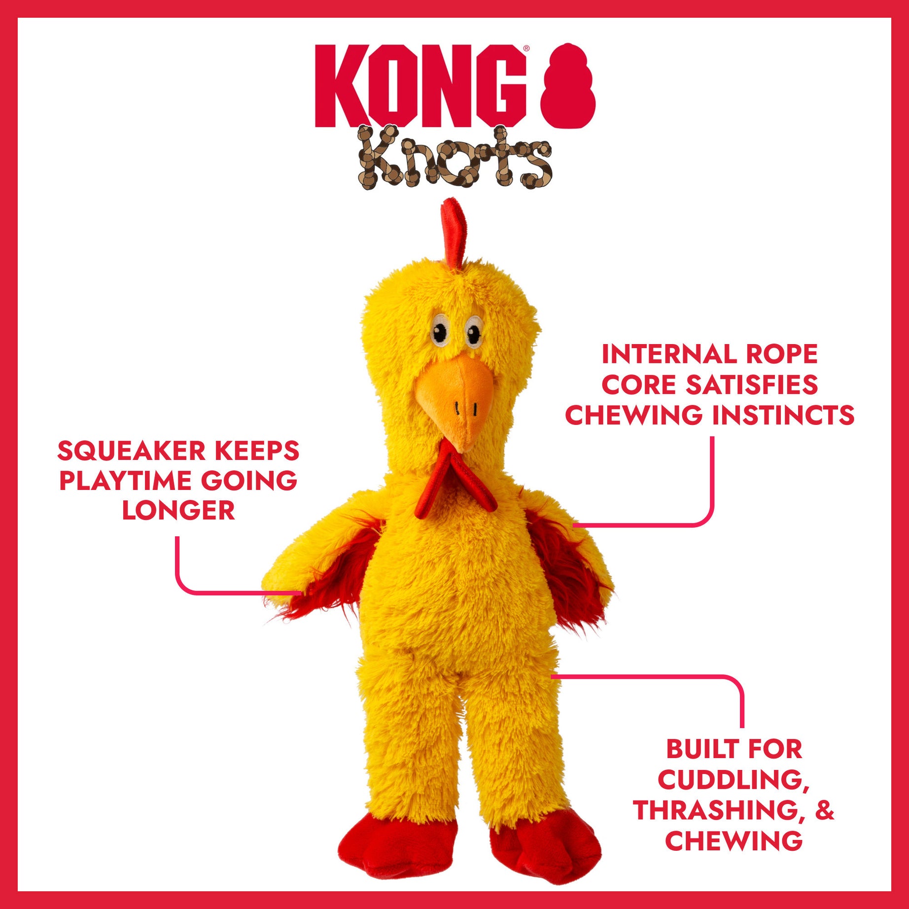Kong knots chicken
