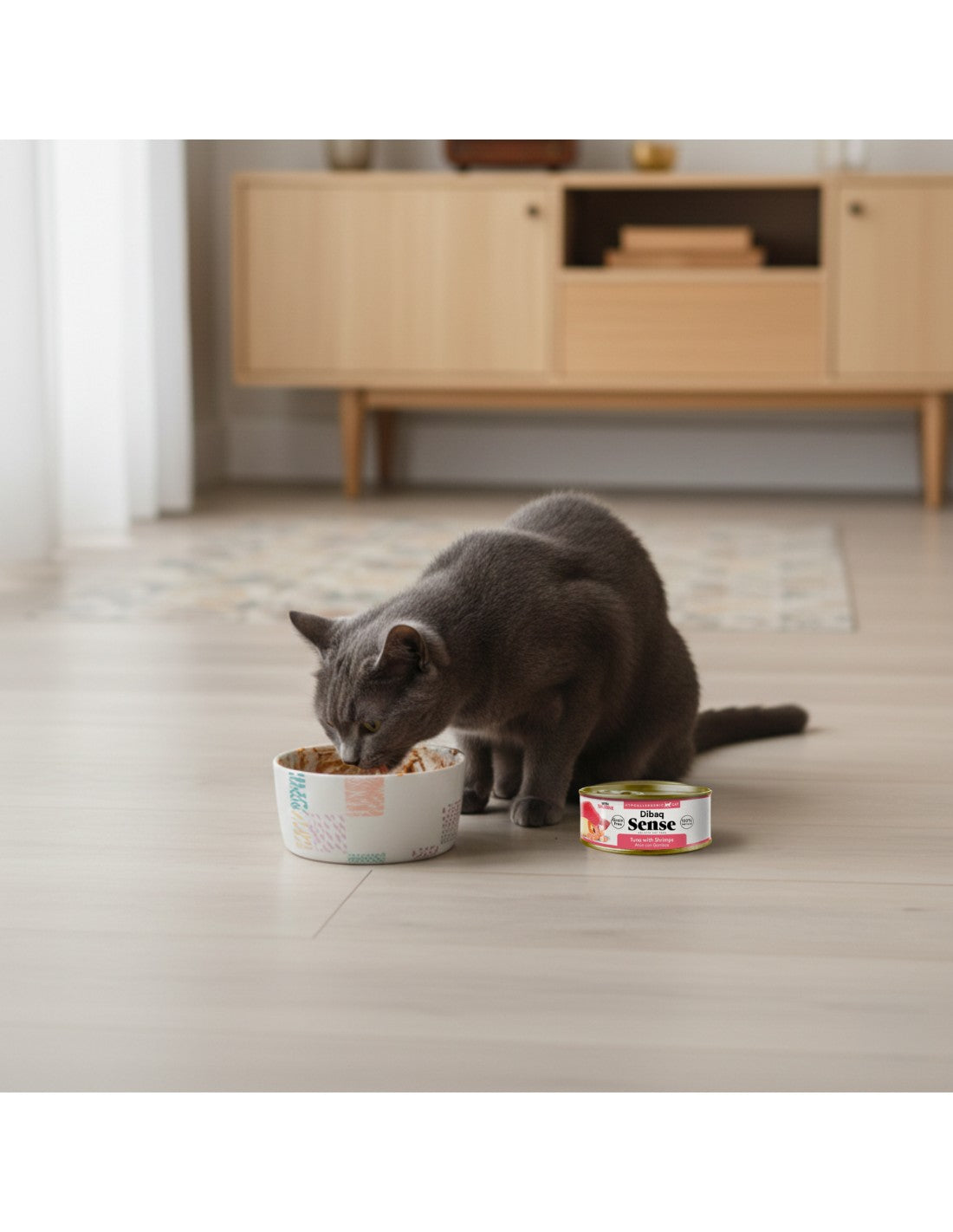 Dibaq Sense Cat Atum e Camarão com Batata