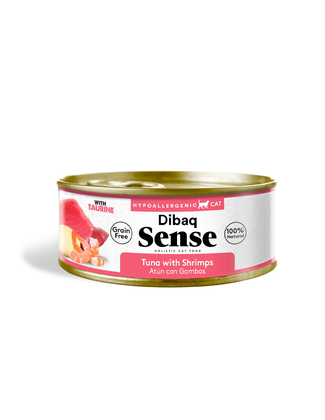 Dibaq Sense Cat Atum e Camarão com Batata