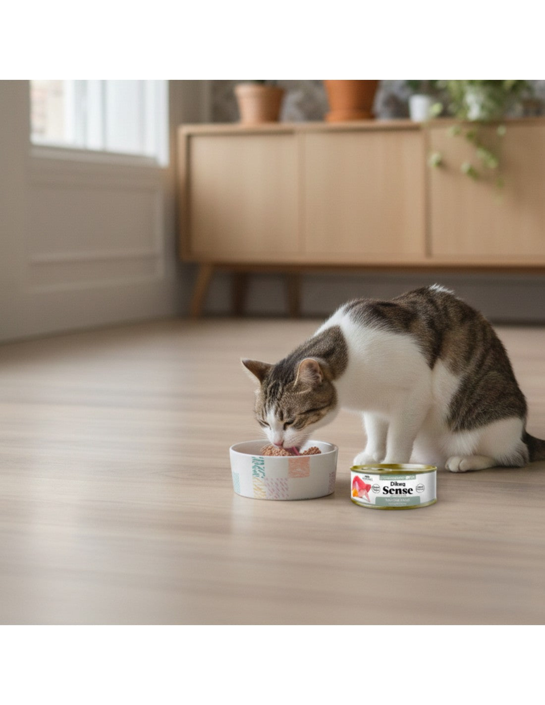Dibaq Sense Cat Atum e Coelho com Abóbora