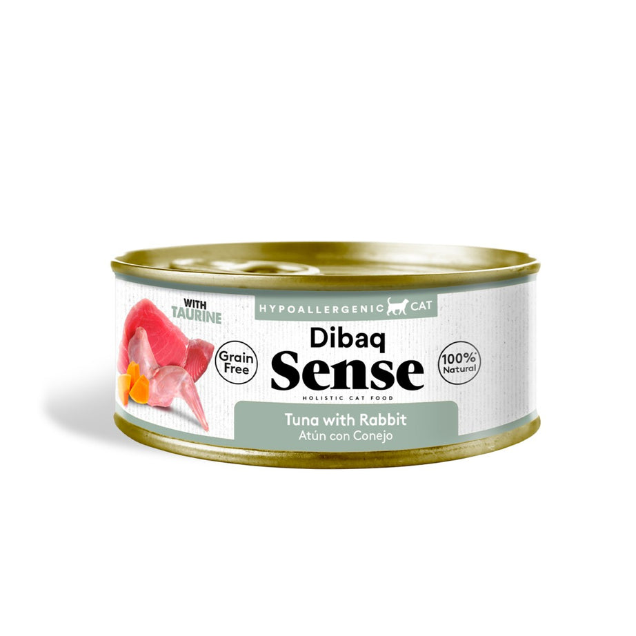 Dibaq Sense Cat Atum e Coelho com Abóbora