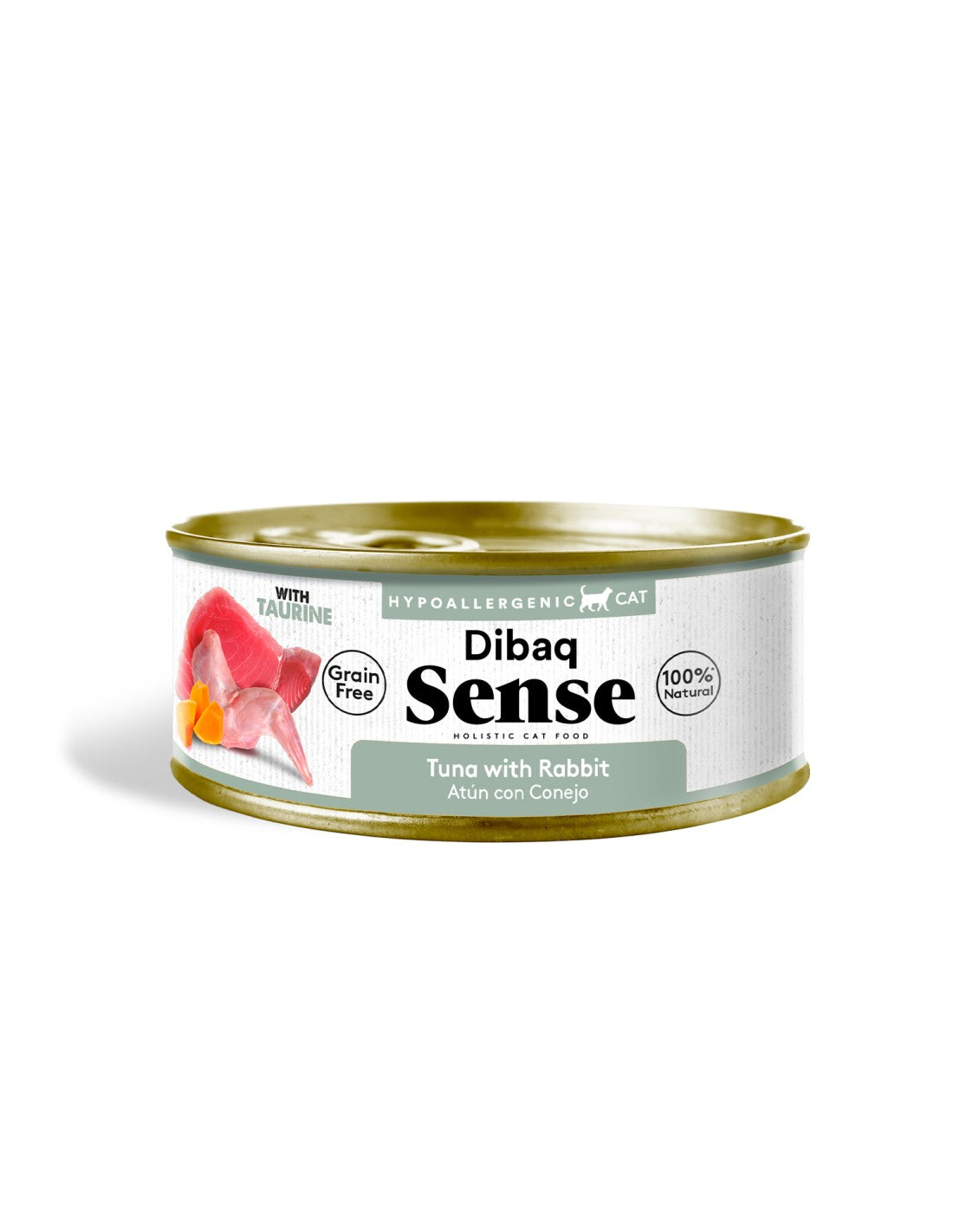 Dibaq Sense Cat Atum e Coelho com Abóbora