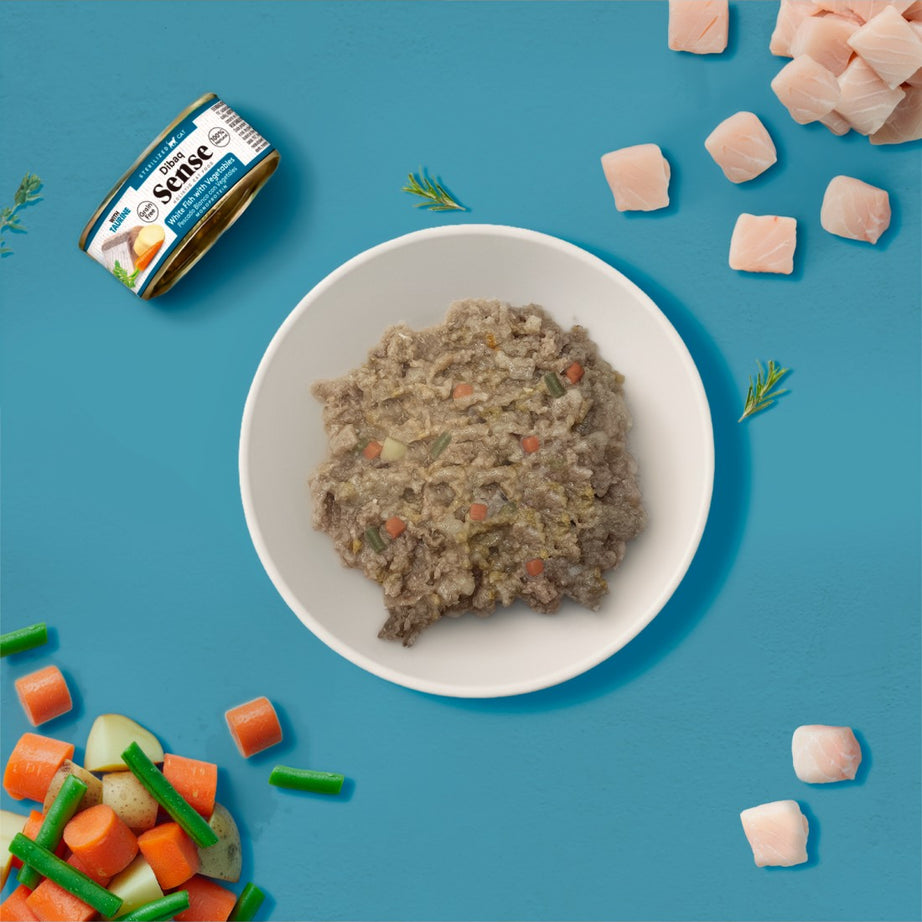 Dibaq Sense Esterilizado Peixe Branco com Legumes