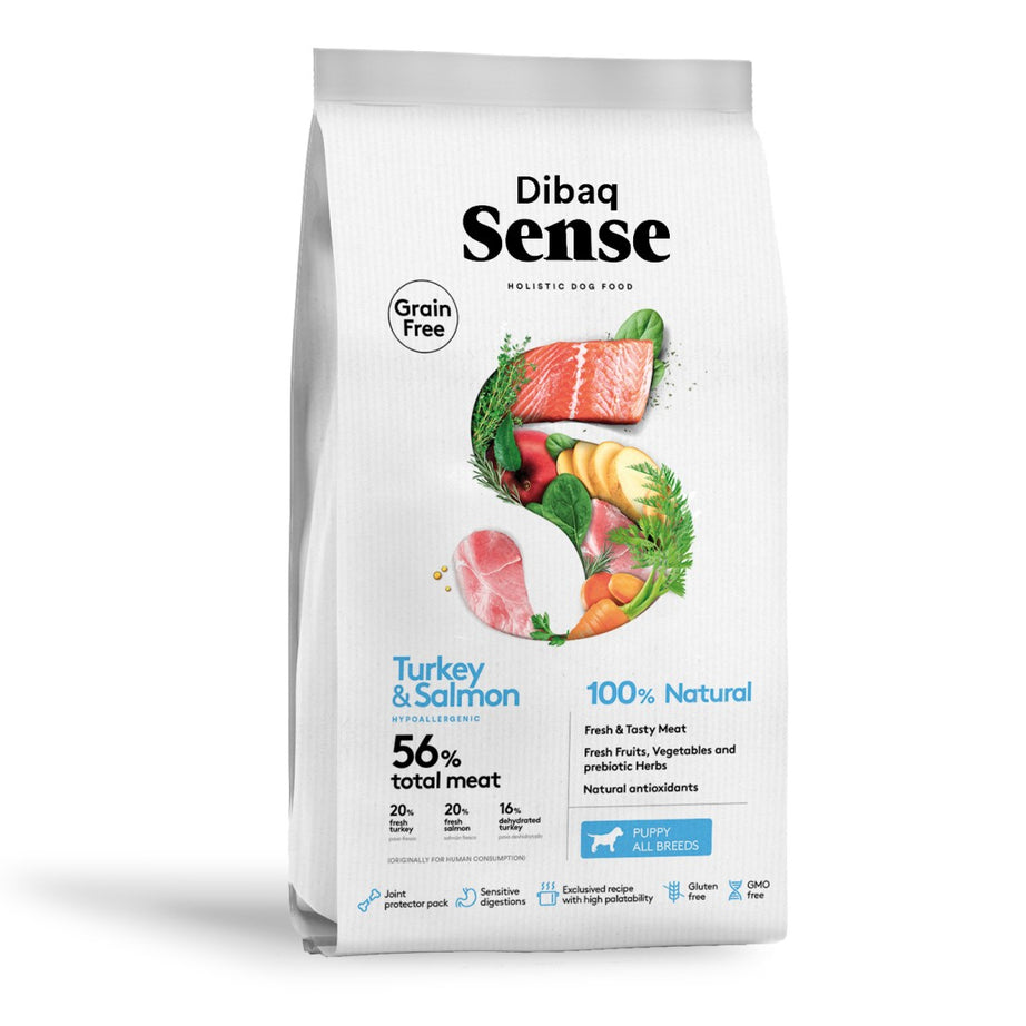 Dibaq Sense Grain Free Salmon - Hypoallergenic dog food for all breeds