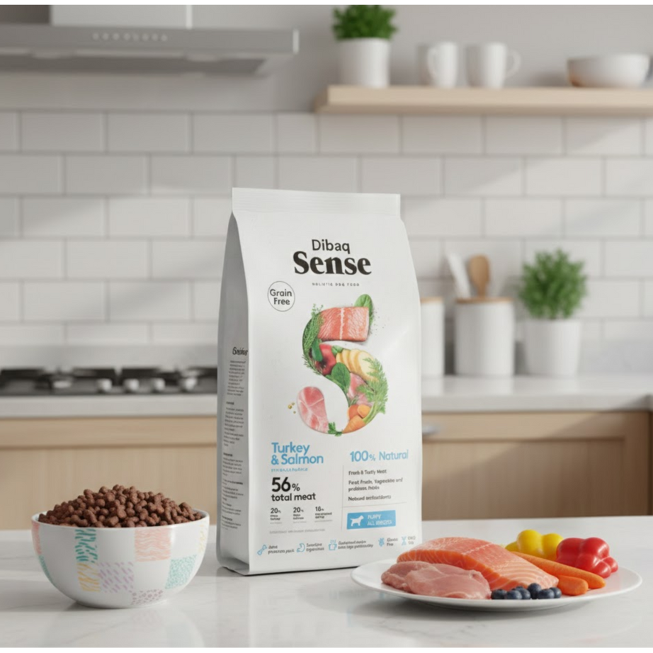 Dibaq Sense Grain Free Salmon - Hypoallergenic dog food for all breeds