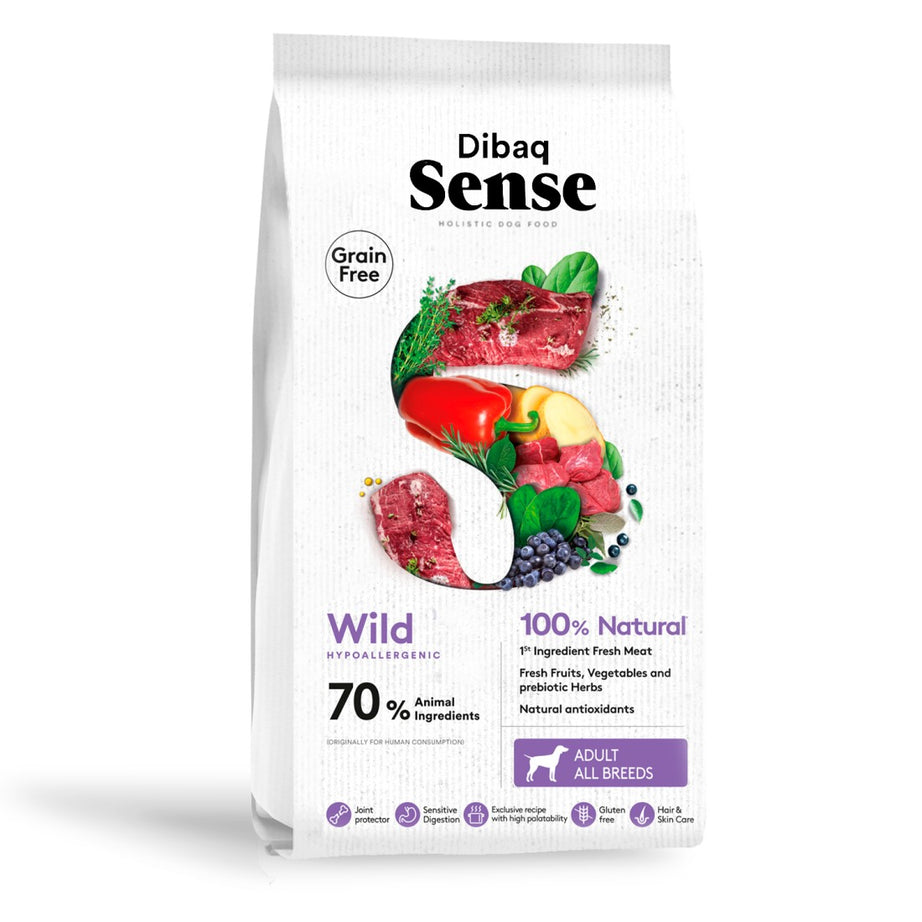 Dibaq Sense Grain Free Salmon - Hypoallergenic dog food for all breeds