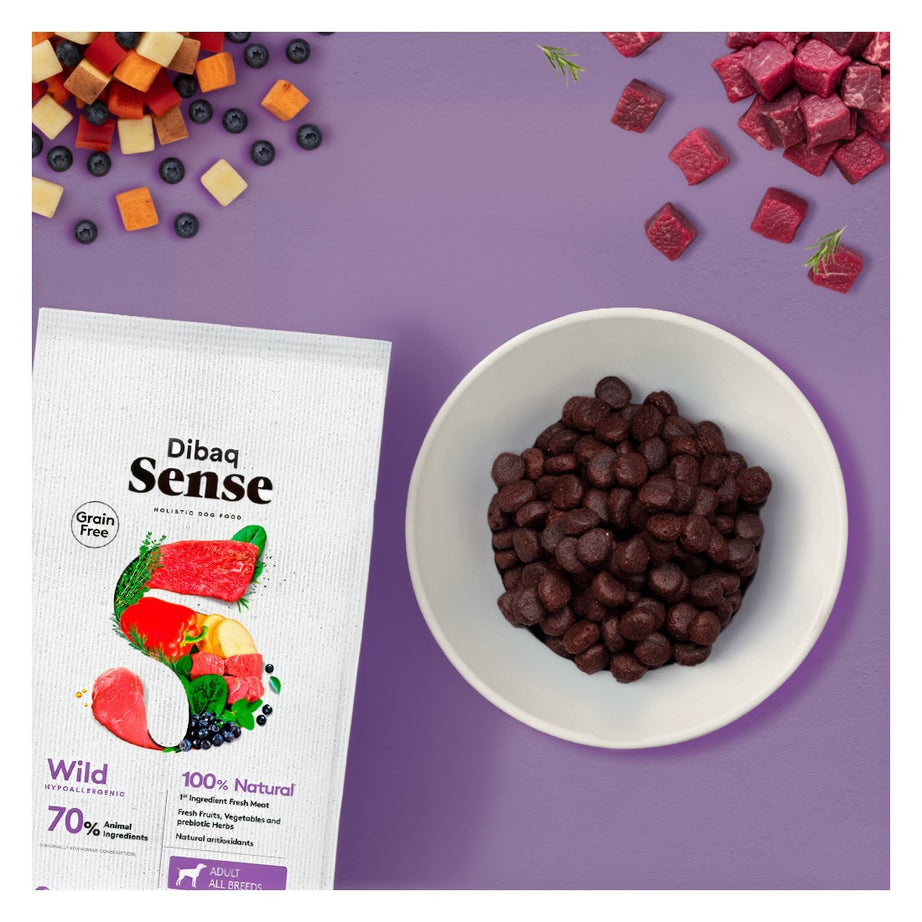 Dibaq Sense Grain Free Salmon - Hypoallergenic dog food for all breeds