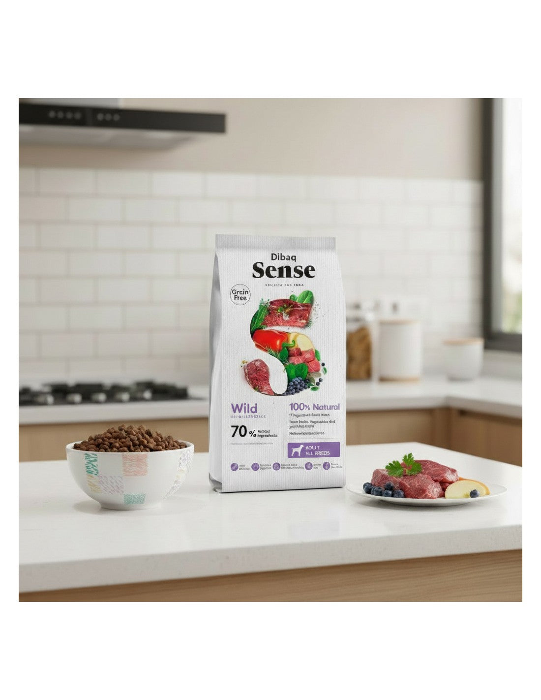 Dibaq Sense Grain Free Salmon - Hypoallergenic dog food for all breeds