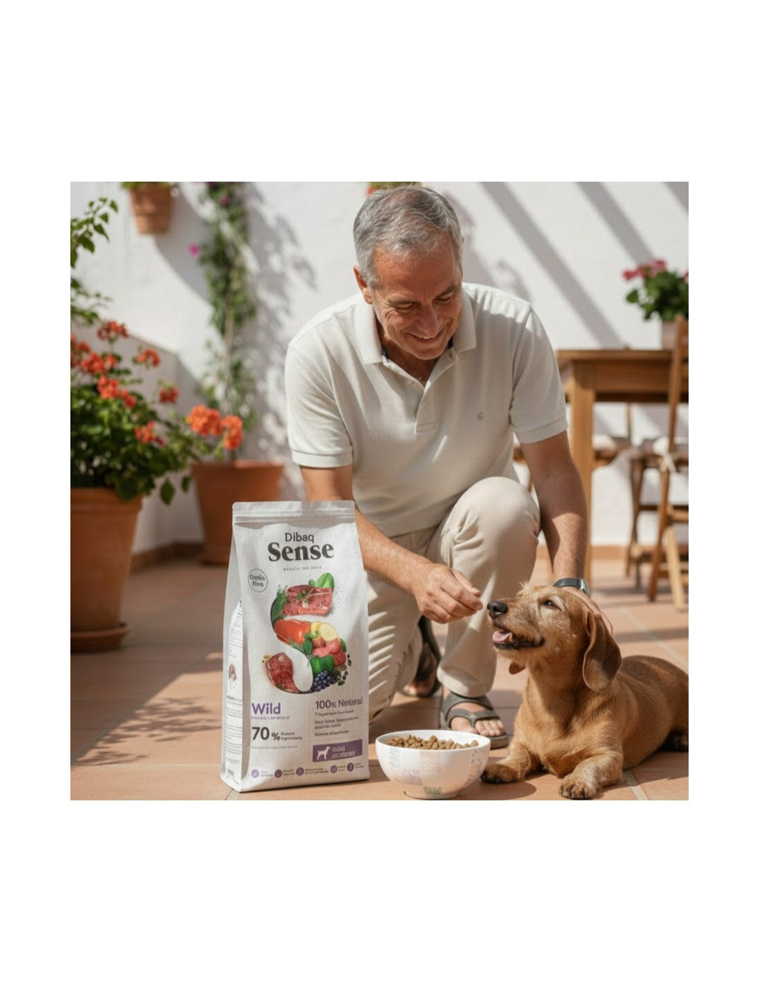 Dibaq Sense Grain Free Salmon - Hypoallergenic dog food for all breeds