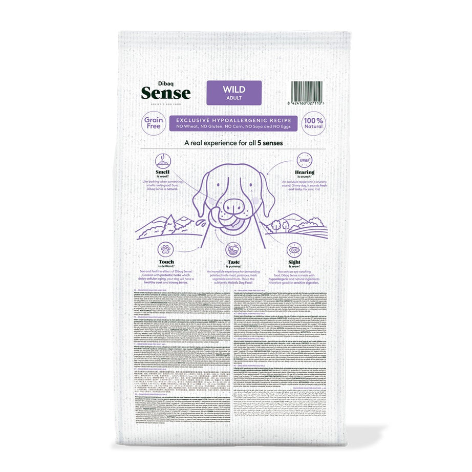 Dibaq Sense Grain Free Salmon - Hypoallergenic dog food for all breeds