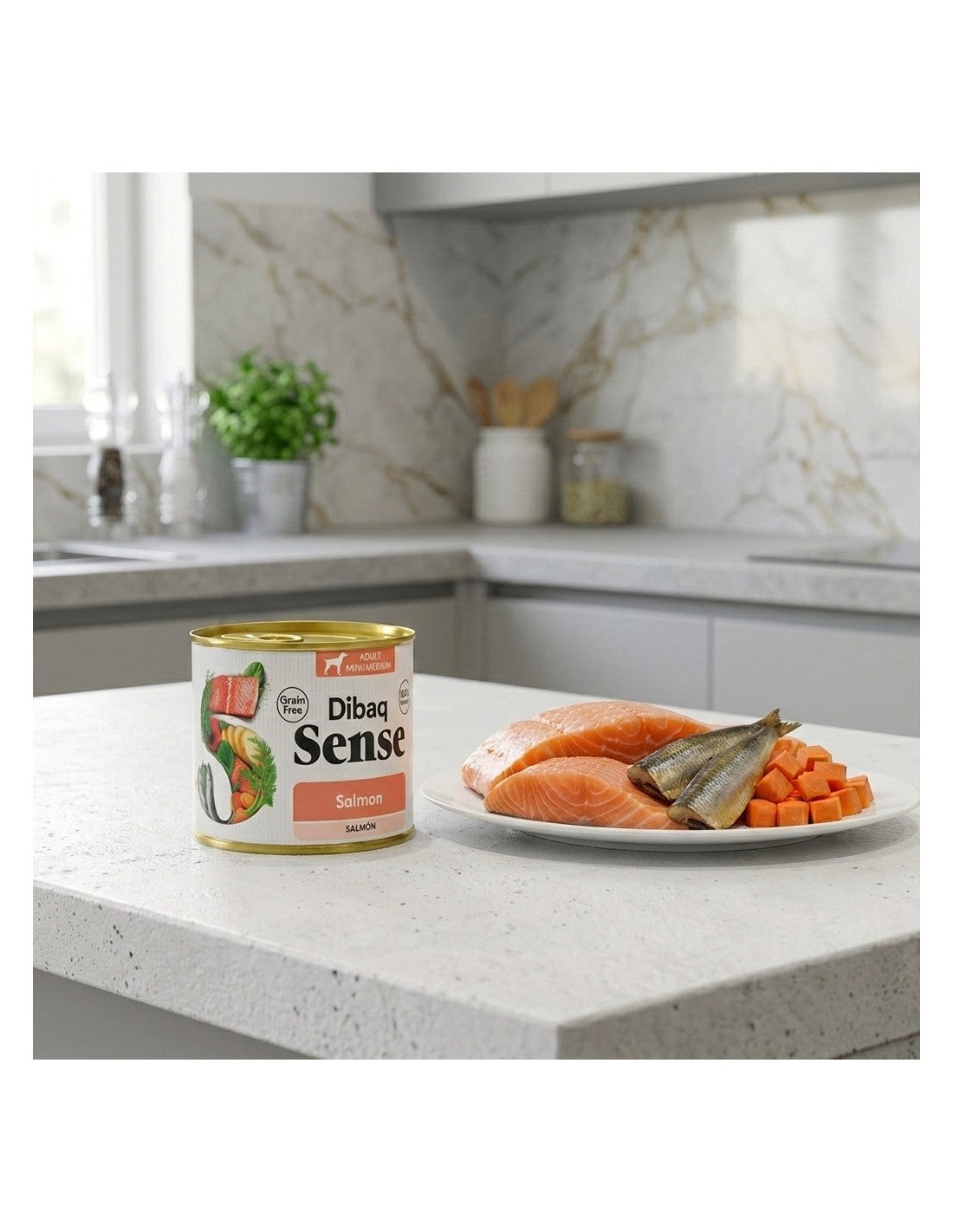 Húmido Dibaq Sense Salmão 190g