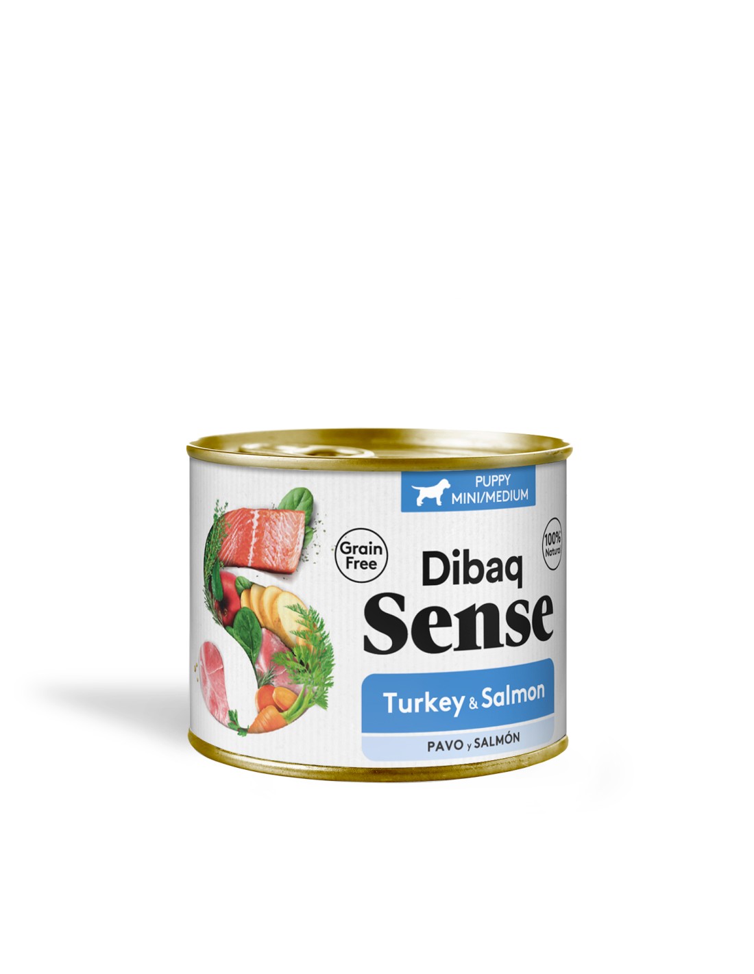 Húmido Dibaq Sense Salmão & Peru para Cachorro 190g