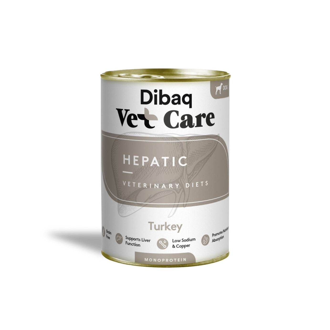 Dibaq Vet Care Dog Hepatic 380gr