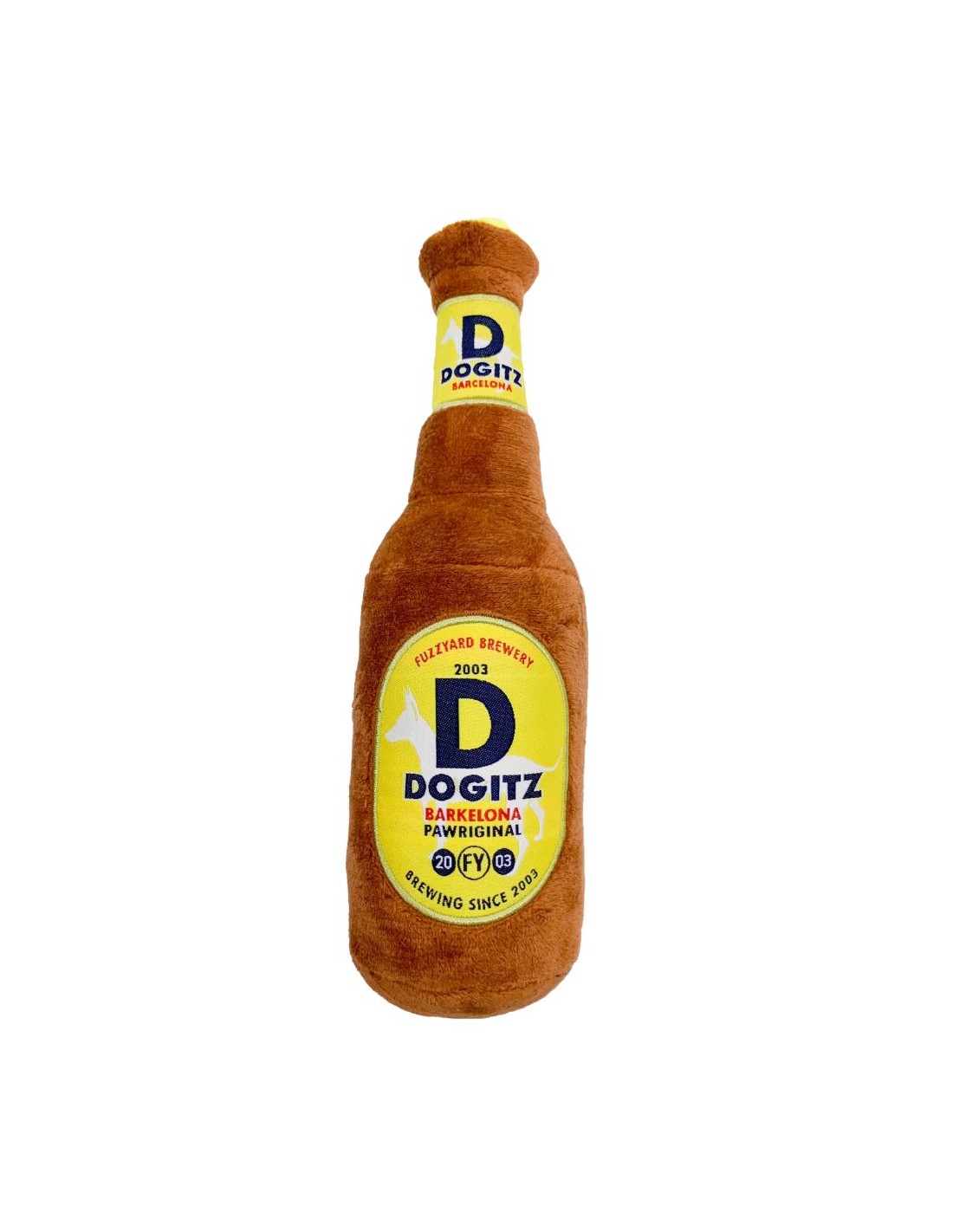 Brinquedo para Cão FuzzYard - Drinks - Beer - Dogitz Beer