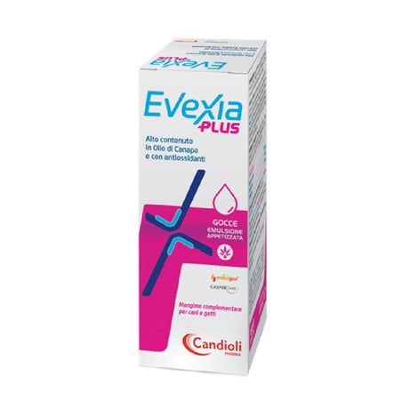 Evexia Plus – Gotas com Óleo de Cânhamo para Cães e Gatos  40 ml