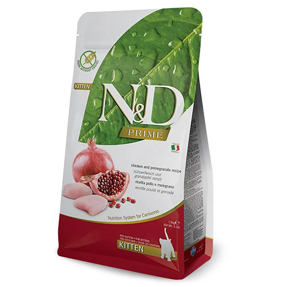 Farmina N&D Prime Chicken&Pomegranate Kitten 1,5Kg