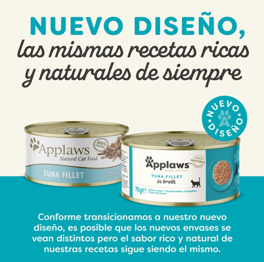 Applaws - Ração húmida para gatos | Filete de Atum