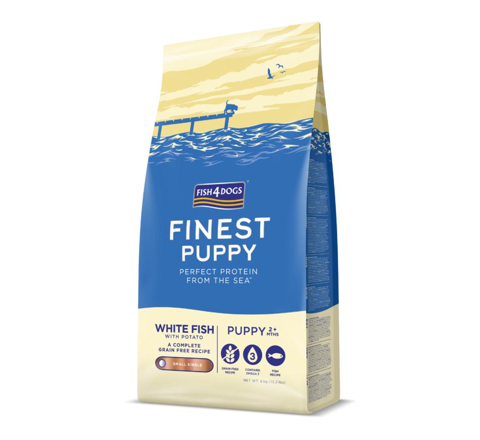 Fish4dogs Ração Seca Cachorro Peixe Branco & Batata