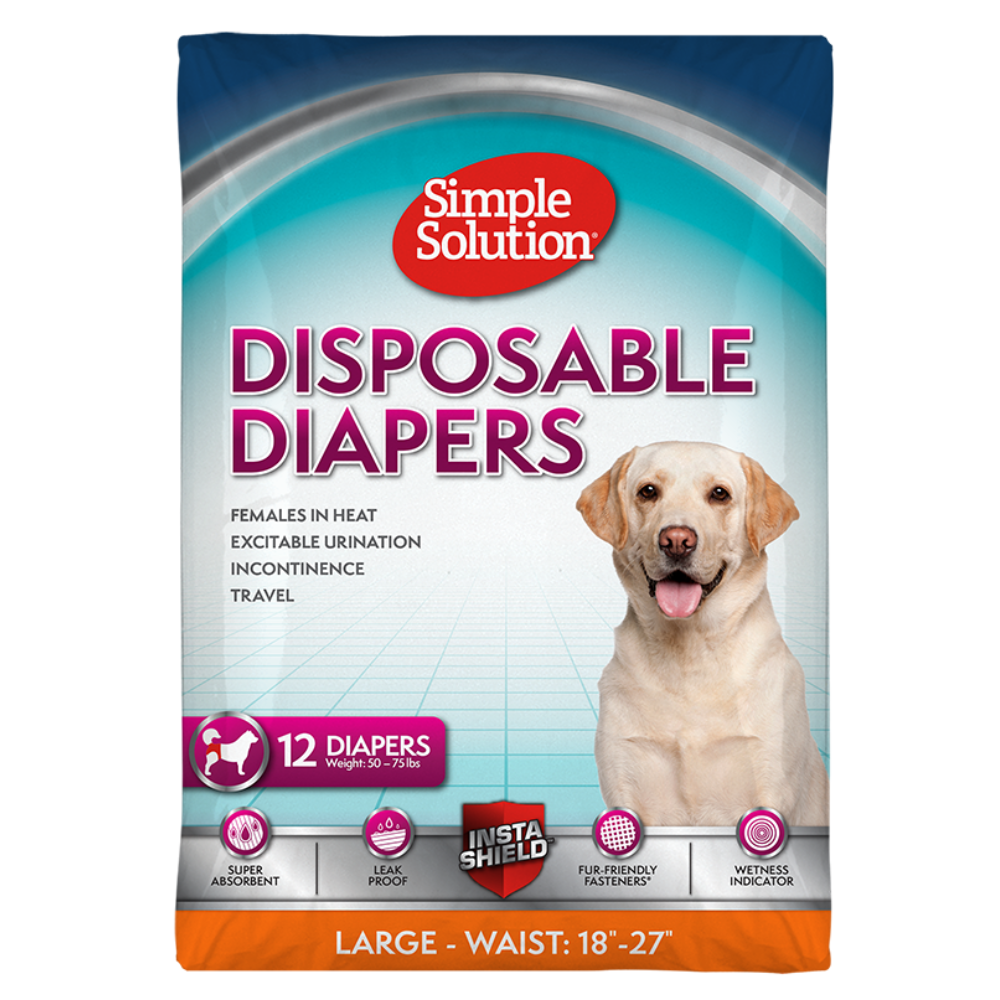 Simple Solution Fraldas Descartáveis para Macho