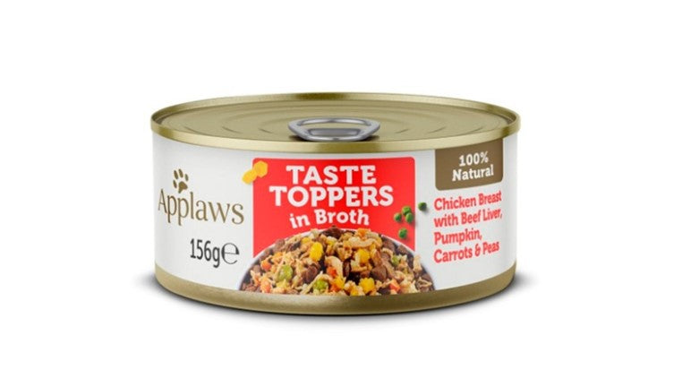 Applaws - Taste Toppers em caldo | Frango, Fígado de vaca e Vegetais